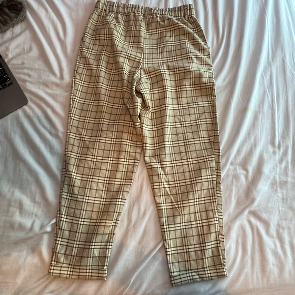 Tillys Plaid Straight Pants - Picture 4 of 4